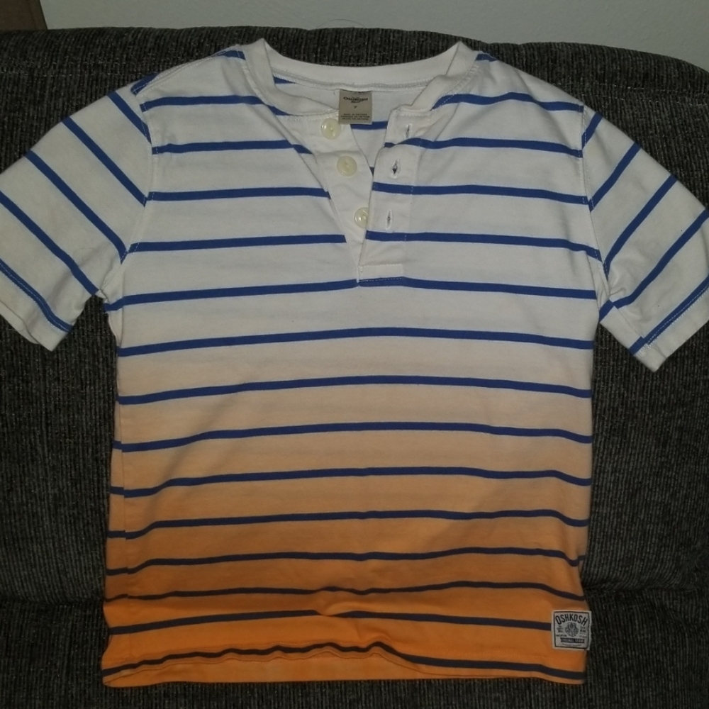 Oshkosh ombre shirt sz7 boys